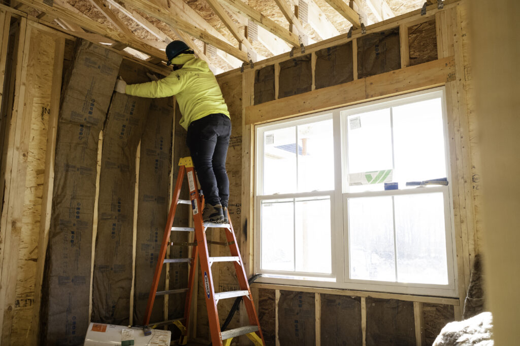 insulation installation 