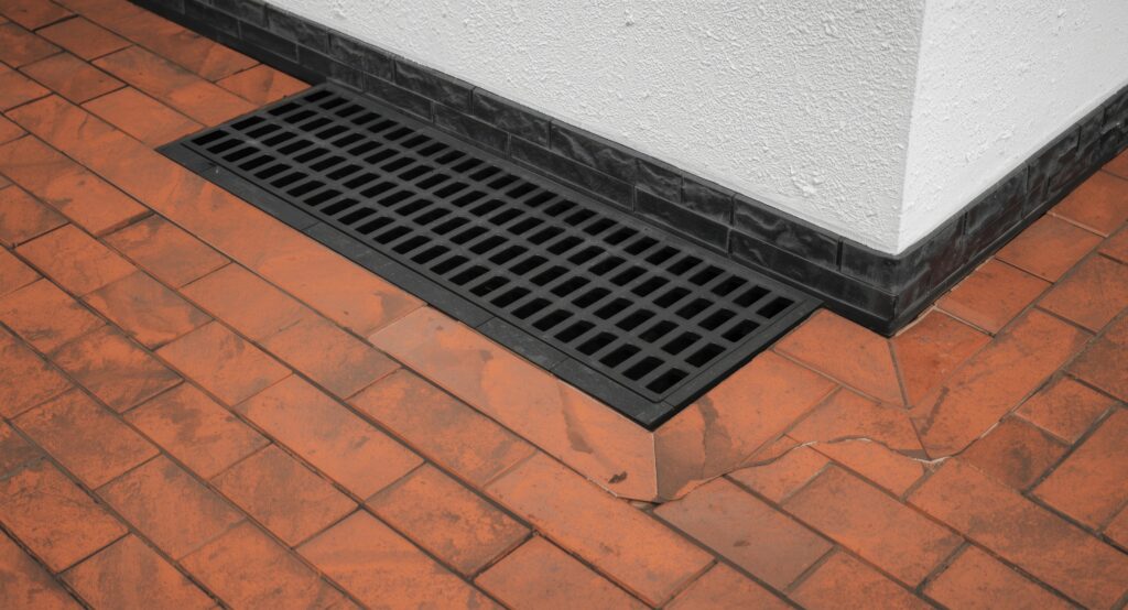 drain tile systems installed in a home